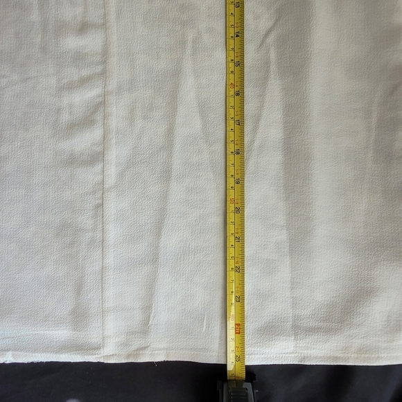 Gibson White Lace Top Large Women's Blouse Short Sleeves. - Picture 7 of 10